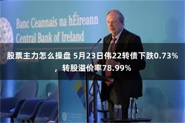 股票主力怎么操盘 5月23日伟22转债下跌0.73%，转股溢价率78.99%