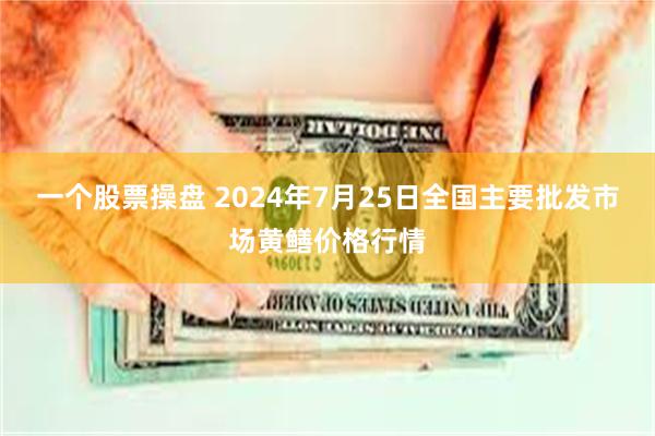 一个股票操盘 2024年7月25日全国主要批发市场黄鳝价格行情