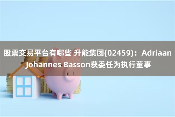 股票交易平台有哪些 升能集团(02459)：Adriaan Johannes Basson获委任为执行董事