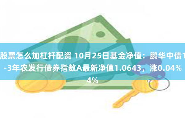 股票怎么加杠杆配资 10月25日基金净值：鹏华中债1-3年农发行债券指数A最新净值1.0643，涨0.04%