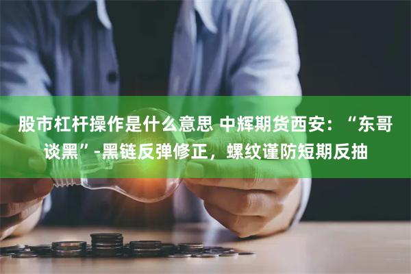 股市杠杆操作是什么意思 中辉期货西安：“东哥谈黑”-黑链反弹修正，螺纹谨防短期反抽